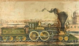 Milwaukee Mississippi Railroad Co. Lithograph